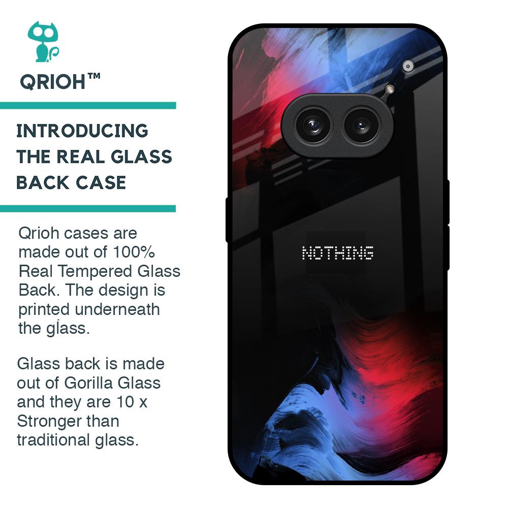 Fine Art Wave Glass Case for Nothing Phone 2a 5G