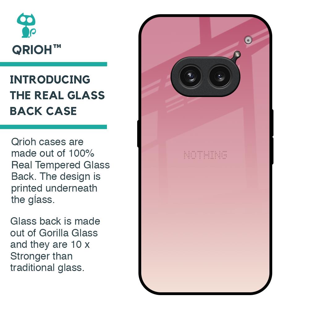 Blooming Pink Glass Case for Nothing Phone 2a 5G