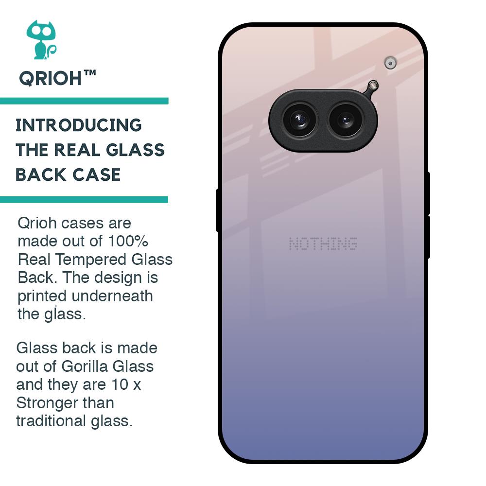 Rose Hue Glass Case for Nothing Phone 2a 5G