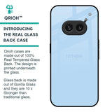 Pastel Sky Blue Glass Case for Nothing Phone 2a 5G