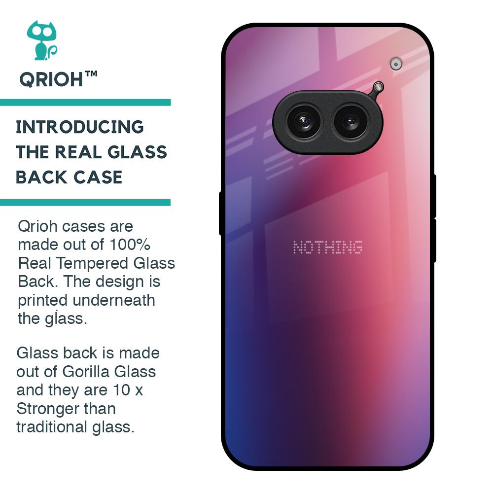 Multi Shaded Gradient Glass Case for Nothing Phone 2a 5G