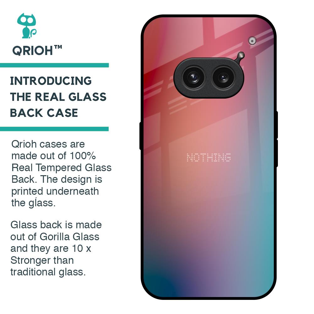 Dusty Multi Gradient Glass Case for Nothing Phone 2a 5G