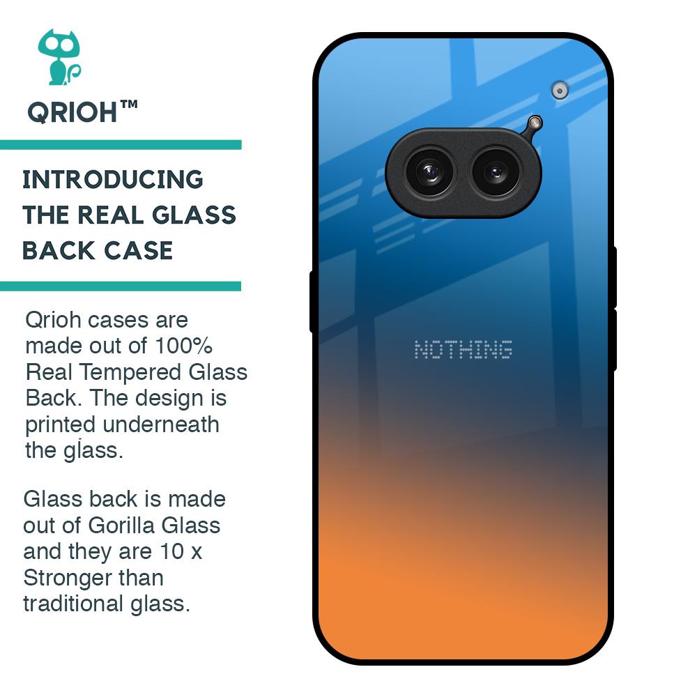 Sunset Of Ocean Glass Case for Nothing Phone 2a 5G