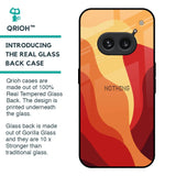 Magma Color Pattern Glass Case for Nothing Phone 2a 5G