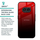 Maroon Faded Glass Case for Nothing Phone 2a 5G