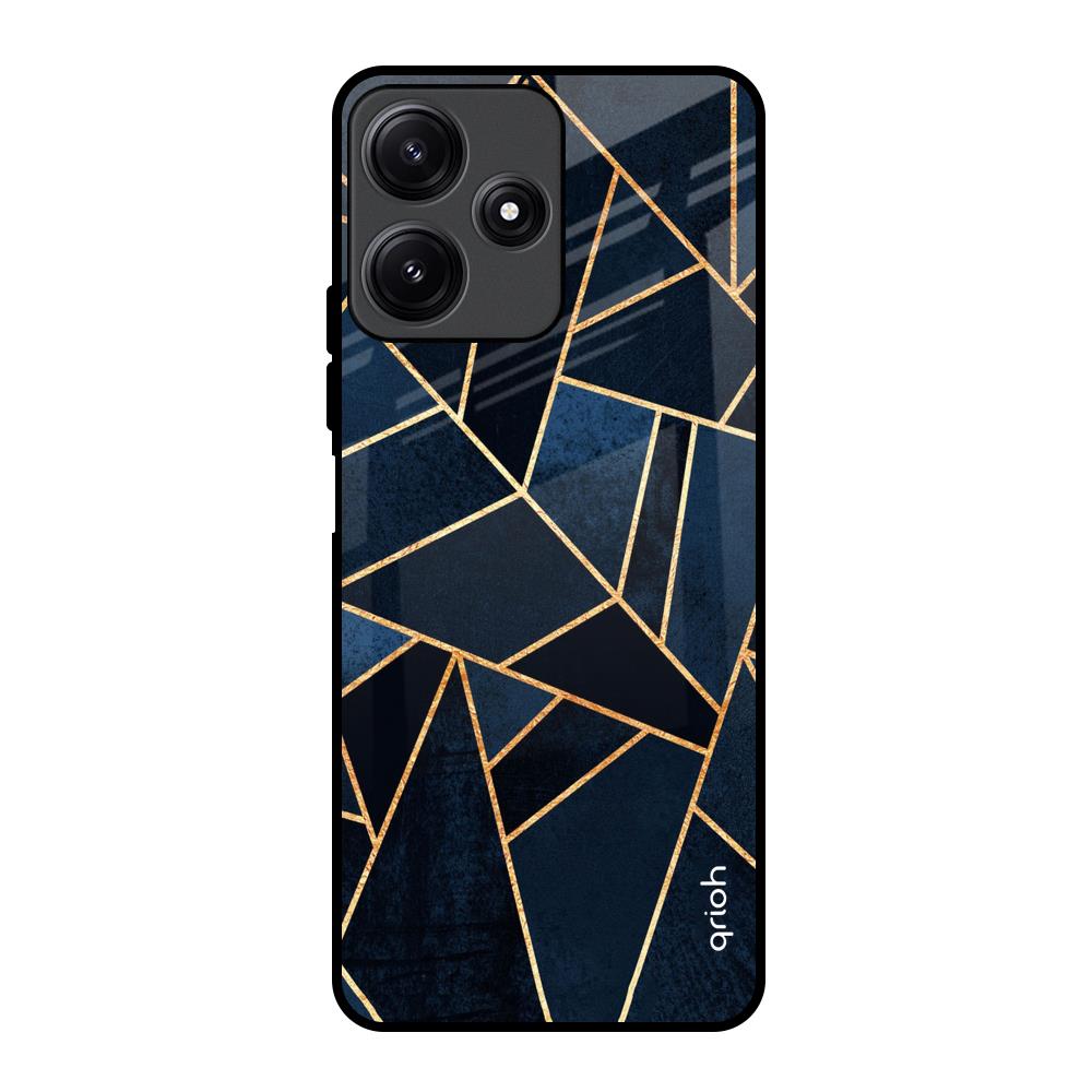 Abstract Tiles Redmi 12 5G Glass Back Cover Online