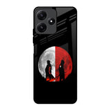 Anime Red Moon Redmi 12 5G Glass Back Cover Online