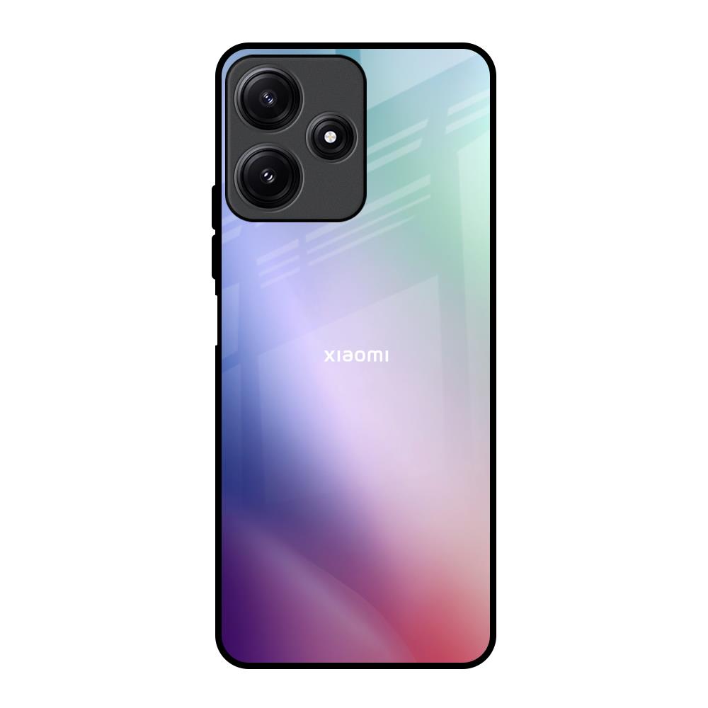 Abstract Holographic Redmi 12 5G Glass Back Cover Online