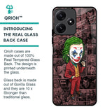 Joker Cartoon Glass Case for Redmi 12 5G
