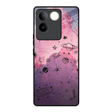 Space Doodles iQOO Z7 Pro 5G Glass Back Cover Online
