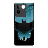 Cyan Bat iQOO Z7 Pro 5G Glass Back Cover Online