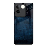 Dark Blue Grunge iQOO Z7 Pro 5G Glass Back Cover Online