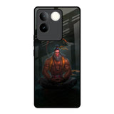 Lord Hanuman Animated iQOO Z7 Pro 5G Glass Back Cover Online