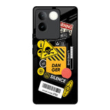 Danger Signs iQOO Z7 Pro 5G Glass Back Cover Online