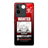 Luffy Wanted iQOO Z7 Pro 5G Glass Back Cover Online