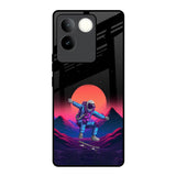 Retro Astronaut iQOO Z7 Pro 5G Glass Back Cover Online