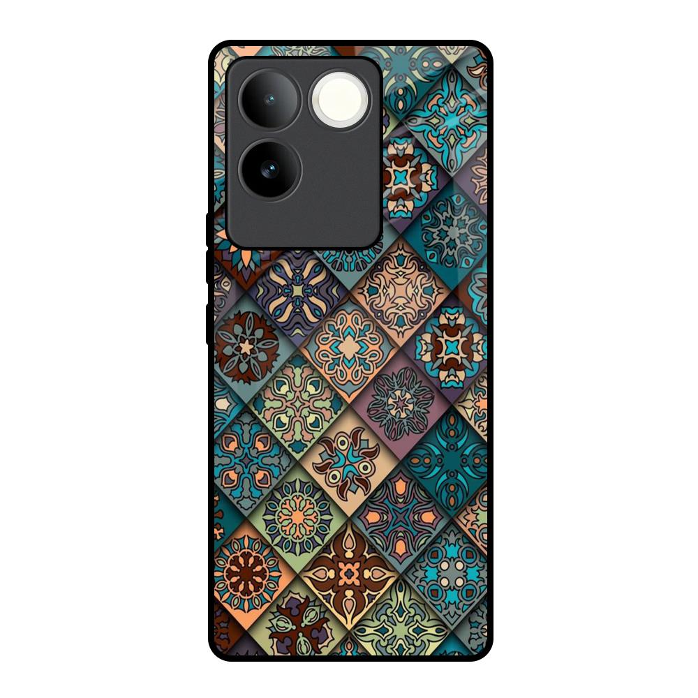Retro Art iQOO Z7 Pro 5G Glass Back Cover Online
