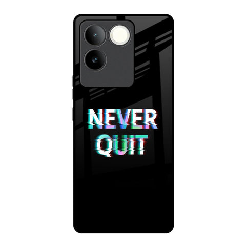 Never Quit iQOO Z7 Pro 5G Glass Back Cover Online