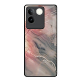 Pink And Grey Marble iQOO Z7 Pro 5G Glass Back Cover Online