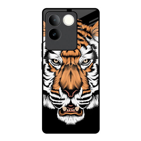 Angry Tiger iQOO Z7 Pro 5G Glass Back Cover Online
