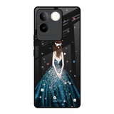 Queen Of Fashion iQOO Z7 Pro 5G Glass Back Cover Online