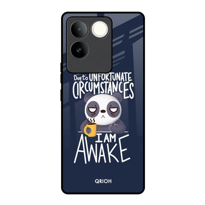 Struggling Panda iQOO Z7 Pro 5G Glass Back Cover Online