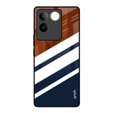 Bold Stripes iQOO Z7 Pro 5G Glass Back Cover Online
