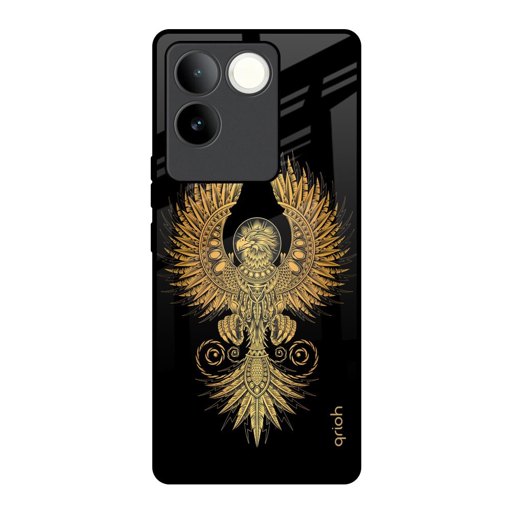 Mythical Phoenix Art iQOO Z7 Pro 5G Glass Back Cover Online