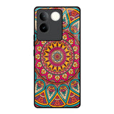 Elegant Mandala iQOO Z7 Pro 5G Glass Back Cover Online