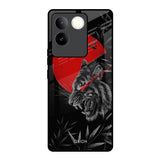 Red Moon Tiger iQOO Z7 Pro 5G Glass Back Cover Online