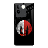 Anime Red Moon iQOO Z7 Pro 5G Glass Back Cover Online