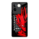 Red Vegeta iQOO Z7 Pro 5G Glass Back Cover Online
