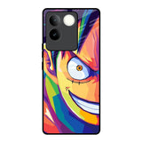 Monkey Wpap Pop Art iQOO Z7 Pro 5G Glass Back Cover Online