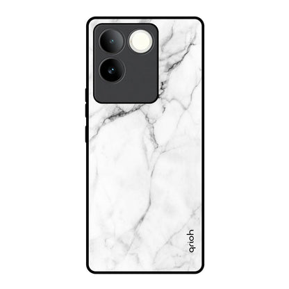 Modern White Marble iQOO Z7 Pro 5G Glass Back Cover Online