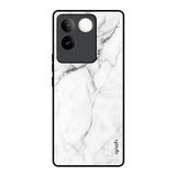 Modern White Marble iQOO Z7 Pro 5G Glass Back Cover Online