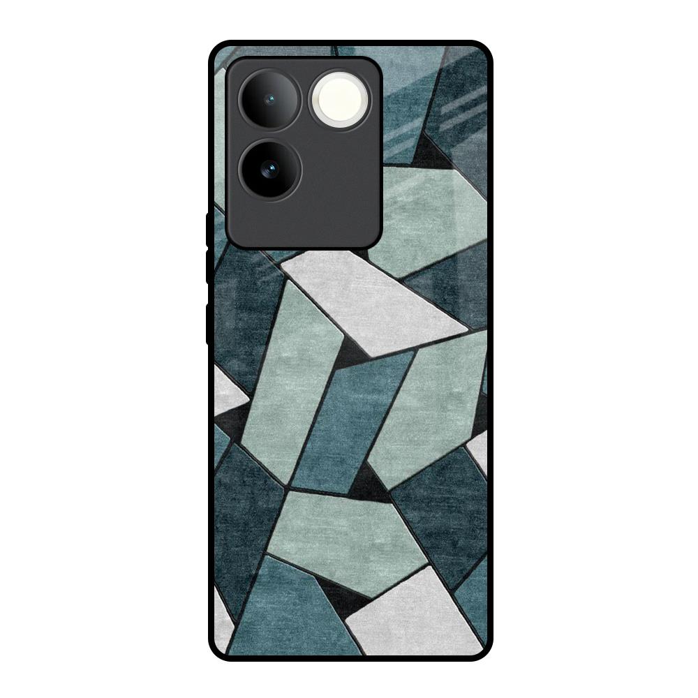 Abstact Tiles iQOO Z7 Pro 5G Glass Back Cover Online
