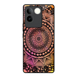 Floral Mandala iQOO Z7 Pro 5G Glass Back Cover Online