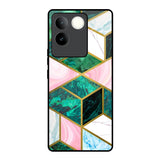 Seamless Green Marble iQOO Z7 Pro 5G Glass Back Cover Online