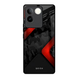 Modern Camo Abstract iQOO Z7 Pro 5G Glass Back Cover Online