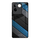 Multicolor Wooden Effect iQOO Z7 Pro 5G Glass Back Cover Online