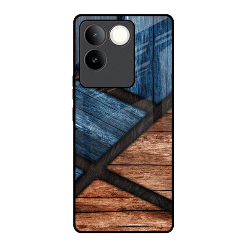 Wooden Tiles iQOO Z7 Pro 5G Glass Back Cover Online