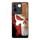 Red Skull iQOO Z7 Pro 5G Glass Back Cover Online