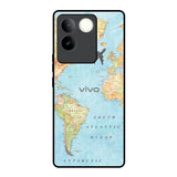 Fly Around The World iQOO Z7 Pro 5G Glass Back Cover Online