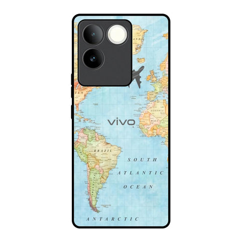 Fly Around The World iQOO Z7 Pro 5G Glass Back Cover Online