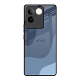 Navy Blue Ombre iQOO Z7 Pro 5G Glass Back Cover Online