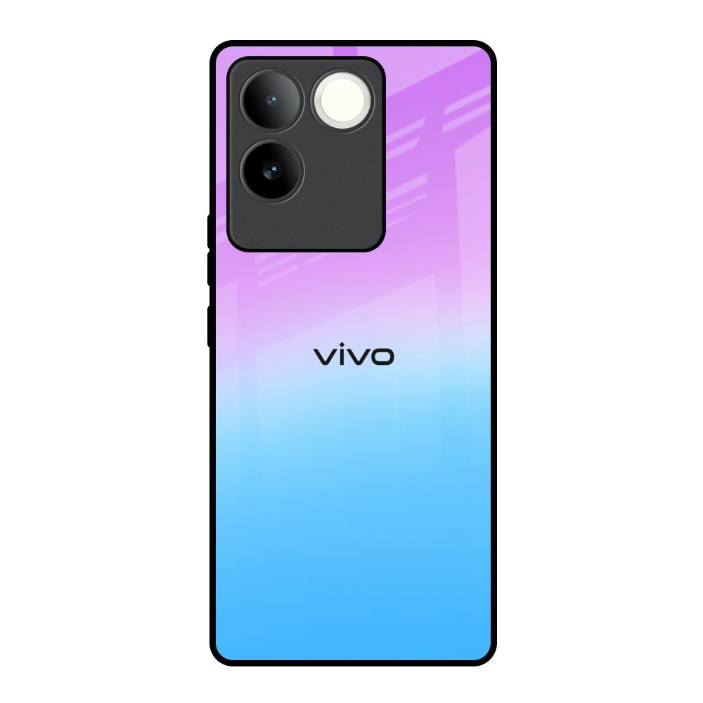 Unicorn Pattern iQOO Z7 Pro 5G Glass Back Cover Online