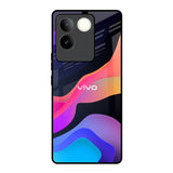 Colorful Fluid iQOO Z7 Pro 5G Glass Back Cover Online