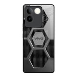 Hexagon Style iQOO Z7 Pro 5G Glass Back Cover Online
