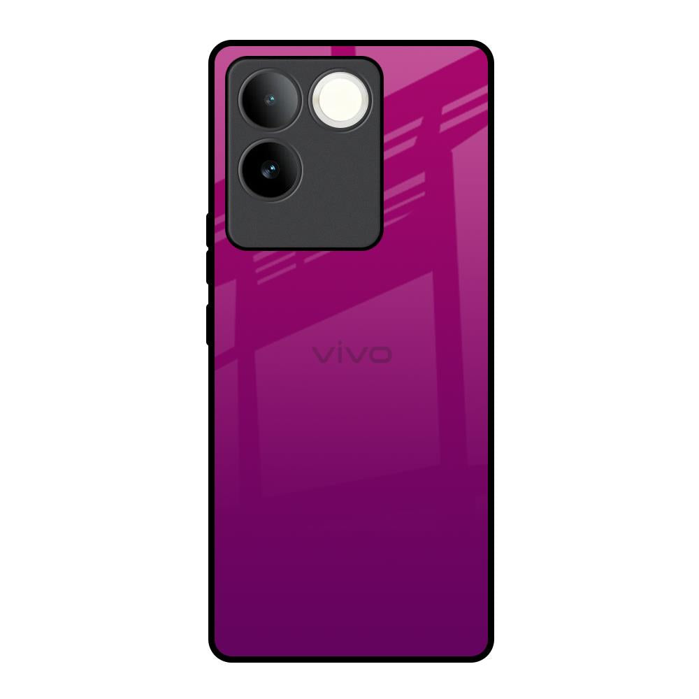 Magenta Gradient iQOO Z7 Pro 5G Glass Back Cover Online
