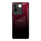Wine Red iQOO Z7 Pro 5G Glass Back Cover Online